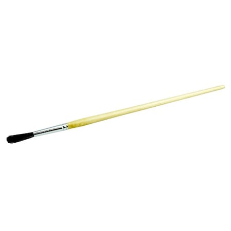 1/4 Marking Brush, Black Bristle, 1-1/4 Trim Length, Long Handle